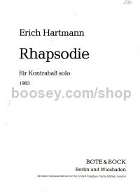 Rhapsody (1983) (Double Bass)