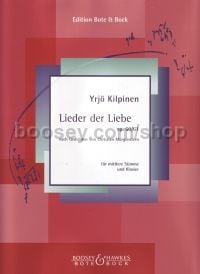 Lieder der Liebe Op. 60/61 (Medium Voice & Piano (German, Finnish, English)