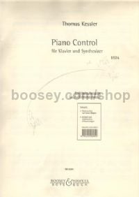 Piano Control (1974) Practical Edition (Piano or Synthesiser)