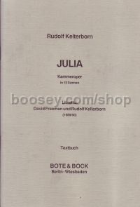 Julia  (Libretto)