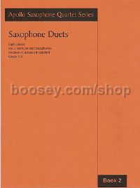 Saxophone Duets Book 2