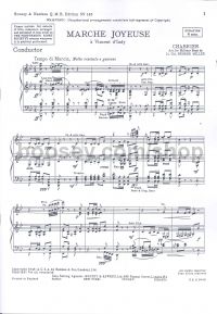 Marche Joyeuse for Wind Band (Score)