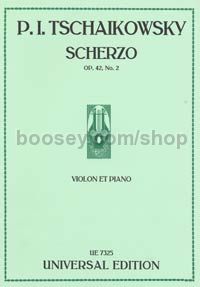Scherzo, Op.42/2 (Violin & Piano)