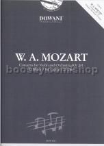 Concerto K211 D violin/Orch (Red piano) (Book & CD) (Dowani 3-Tempi Play-Along series) 