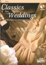 Classics For Weddings Flute (Book & CD)