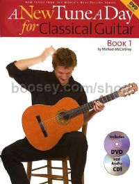 New Tune A Day for Classical Guitar (Book & CD/DVD)