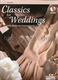 Classics For Weddings Clarinet (Book & CD)