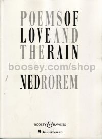 Poems of Love and the Rain - mezzo & piano