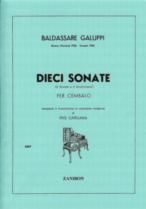 10 Sonatas Harpsichord (Zanibon)