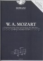Concerto C K299 fl/hp/orch (red piano) (Book & CD) (Dowani 3-Tempi Play-Along series) 