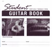 Student Guitar Book 24 Page/3 Stave tab