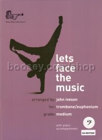 Let's Face the Music for Trombone (bass clef) (with CD)