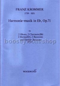 Harmonie-Musik In Eb Op. 71 Score & Parts