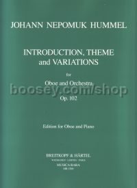 Introduction Theme & Variations Ob/Piano