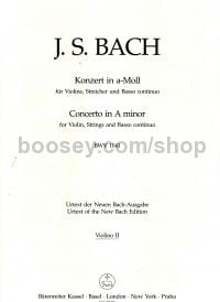 Violin Concerto in A minor BWV1041 (Violin 2 Part)
