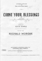 Count Your Blessings (in C) (Music Vault Archive Edition)