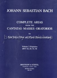 Complete Arias 2 Soprano/Oboe/Piano