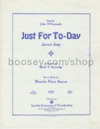 Just For Today (Music Vault Archive Edition)