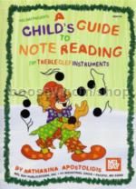 Child's Guide To Note Reading For Treble Clef Instruments