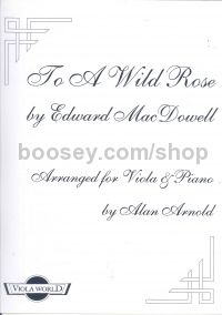 To A Wild Rose viola & piano