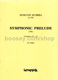 Symphonic Prelude (1986) Organ