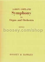 Symphony for Organ & Orchestra (Full score)