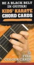 Kids Karate Chord Cards Guitar Flash Cards
