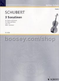 Sonatinen Op. 137 1-3 violin & Pf