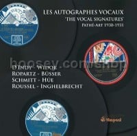 The Vocal Signatures (Timpani Audio CD)