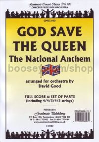 God Save the Queen for Orchestra arr. Good Score/Parts