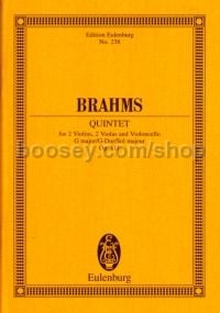 String Quintet In G Major, Op.111 (Study Score)