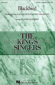 Blackbird King's Singers SATB