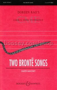 Two Brontë Songs (SSA & Piano)