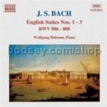 English Suites Nos. 1-3 (Naxos Audio CD)