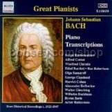 Piano Transcriptions vol.1 (Naxos Audio CD)