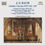 Schubler Chorales/Toccata and Fugue in D Minor (Naxos Audio CD)