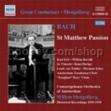 St Matthew Passion (Naxos Audio CD)