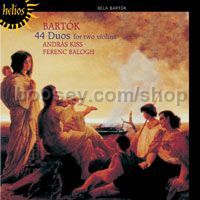 Duos (44) for two violins (Hyperion Audio CD)