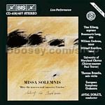 Missa Solemnis (BIS Audio CD)