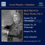 Piano Sonatas Nos. 14-16 -vol.5 (Naxos Audio CD)