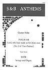 Psalm 148: Lord, who hast made us for thine own (SATB)