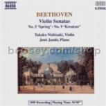 Violin Sonatas Nos. 5 & 9 (Naxos Audio CD)