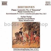 Piano Concertos Nos. 2 and 5 (Naxos Audio CD)