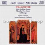Masses for Four and Five Voices (Naxos Audio CD)