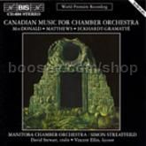 Canadian Music for Chamber Orchestra (BIS Audio CD)