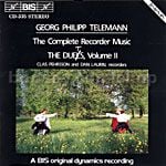 Complete Recorder Music Recorder Duets vol.II (BIS Audio CD)