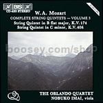Complete String Quintets vol.3 (BIS Audio CD)
