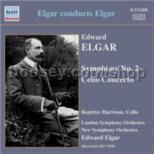 Elgar Conducts Elgar: Symphony No 2 & Cello Concerto (Naxos Historical Audio CD)