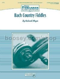 Bach Country Fiddles for string orchestra (score & parts)