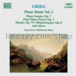 Piano Sonata, Op. 7/Stimmungen/4 Piano Pieces, Op. 1 (Naxos Audio CD)